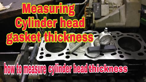 how to measure head gasket thickness|head gasket bore vs cylinder.